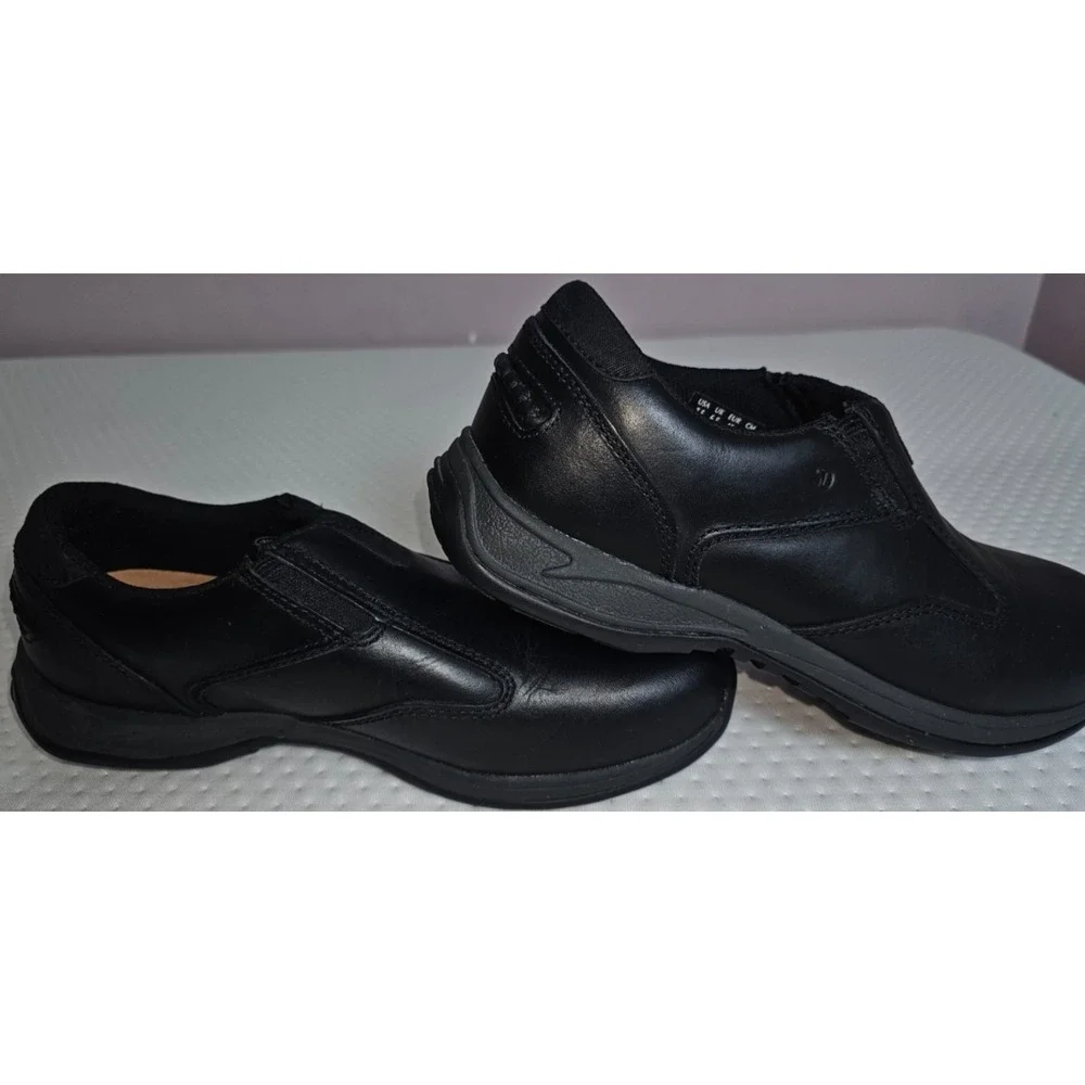 Mens 7.5 Wms 8.5 Eu 40 Red Wing ComfortPro 8706 Slip-On Work Shoes Black Leather